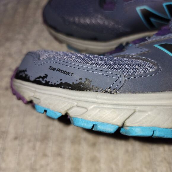 New Balance 510v5 Women’s Trail Running Shoes Charcoal Purple Size 7 - Picture 10 of 14